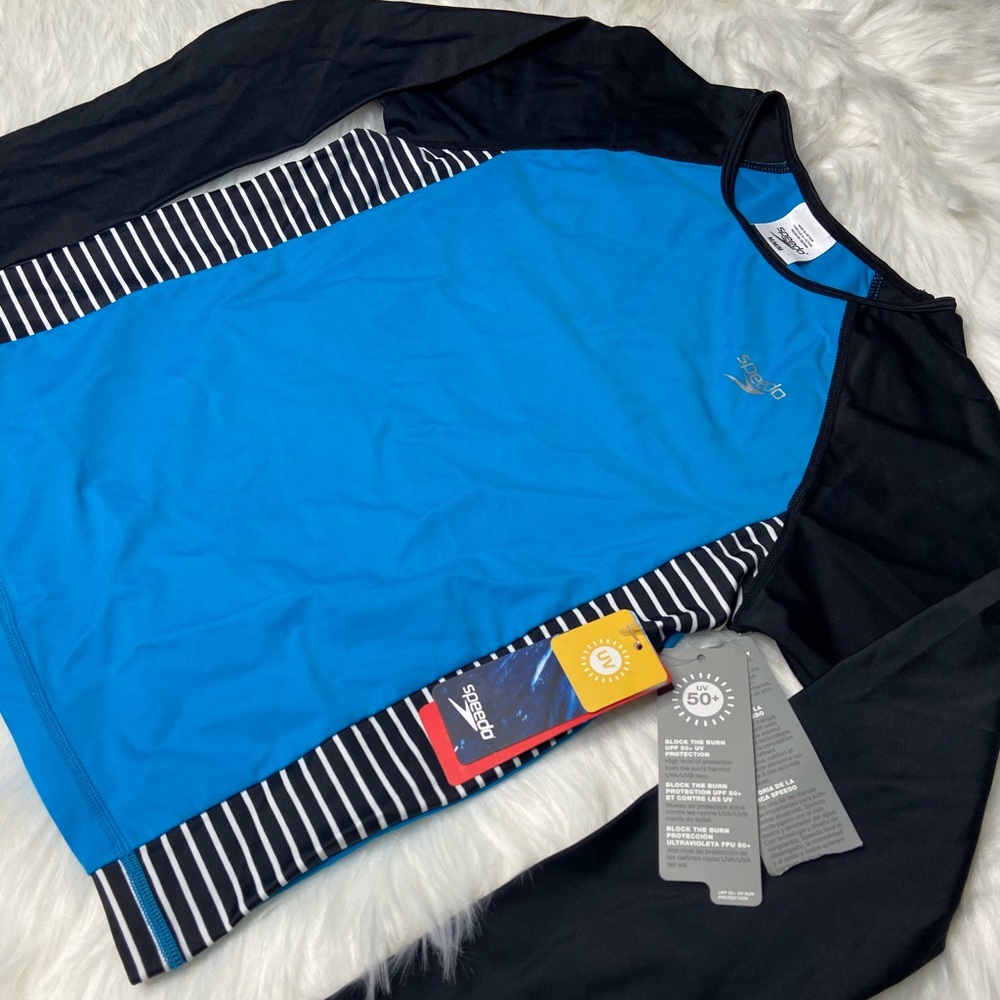 Speedo Rash Guard Long Sleeve - Picture 3 of 4